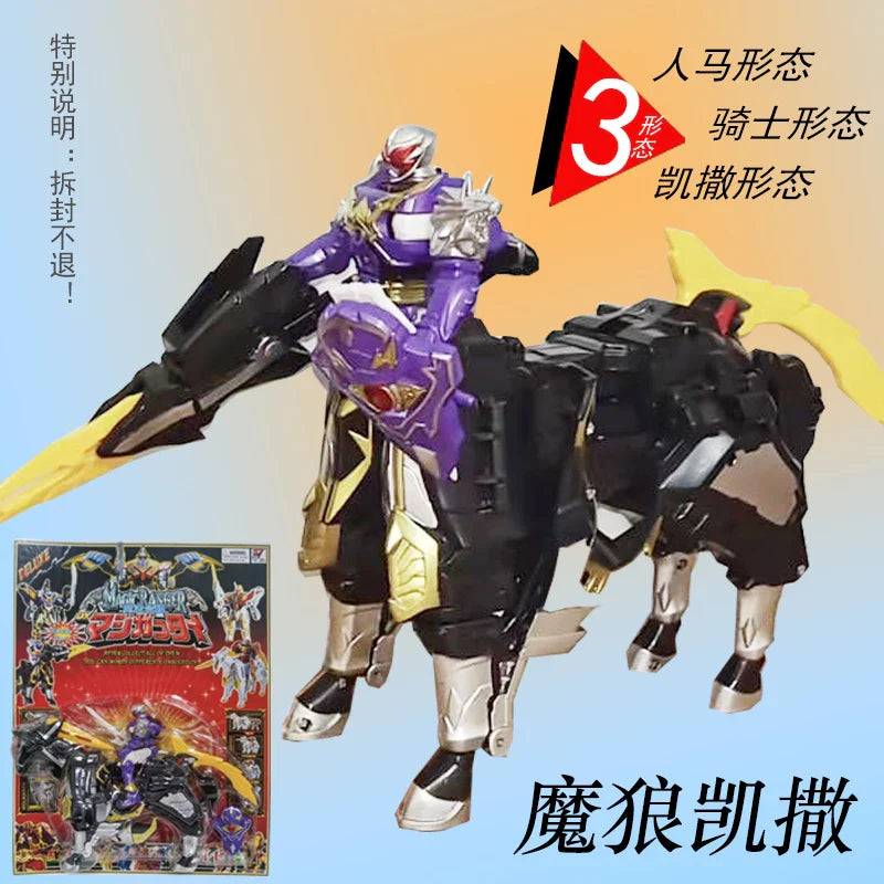 Mahou Sentai Magiranger Anime-Figur Mahou Sentai Magiranger Ninja Sentai Kakuranger Actionfiguren Limitiertes Modellspielzeug Kindergeschenke