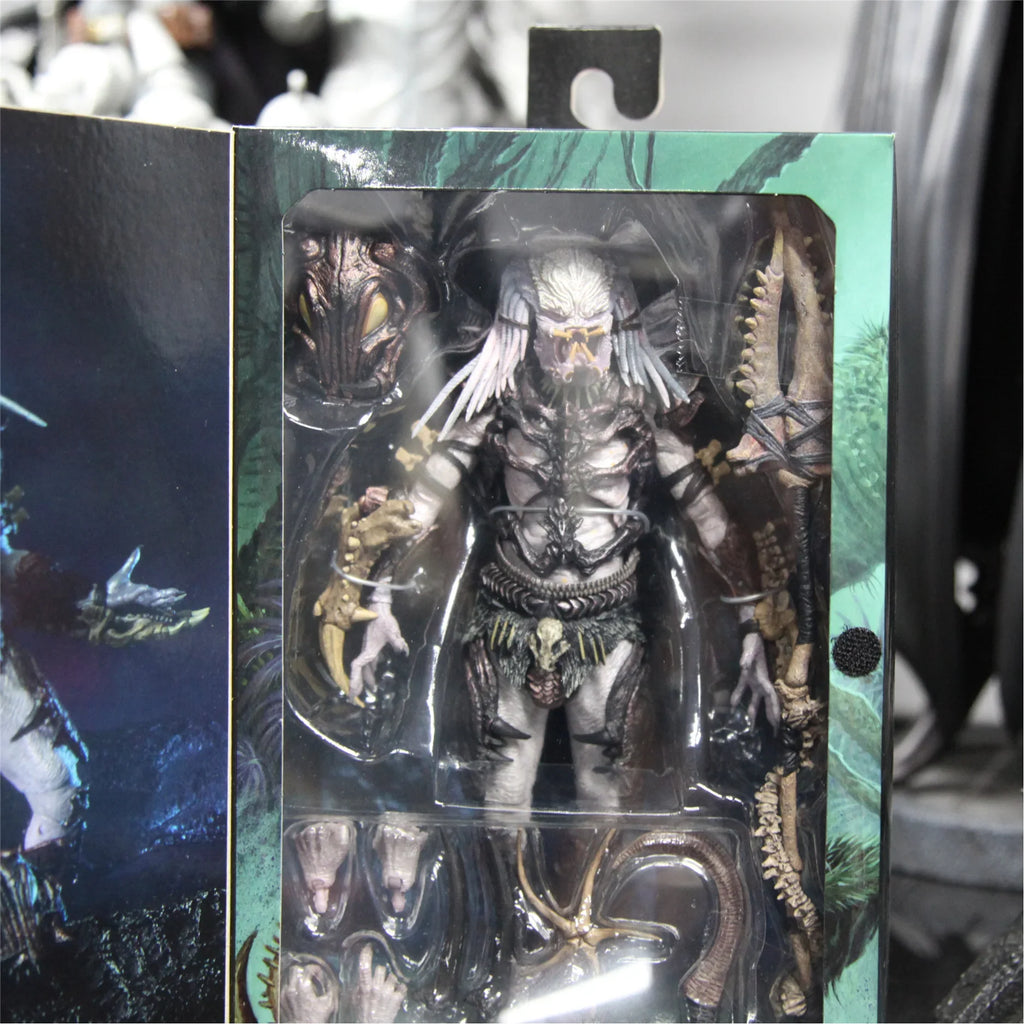 Neca Genuine Alpha Iron Blood Warrior Brand New Undismantled Mobile Doll Collect Figurines Desktop Decoration