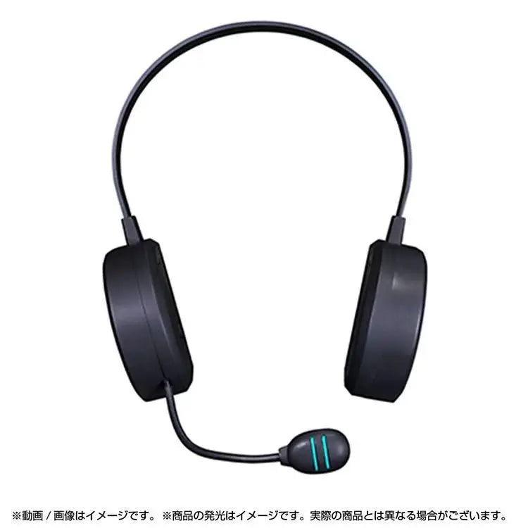 Hot Original Bandai Pb Limited Hatsune Miku Headphone Toy Anime Peripheral Cosplay Props Sound And Light Toys Children  Gifts