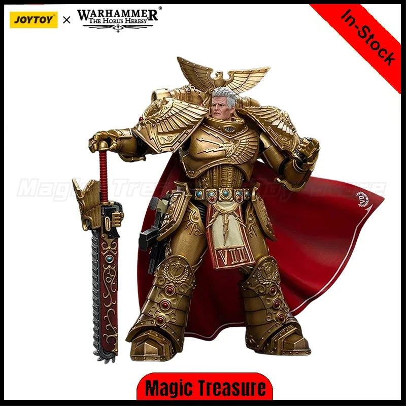 【In Stock】JOYTOY 1/18 Action Figure Warhammer 40k Fist of Horus Heretic Empire Rogal Dorn Seventh Legion Toys