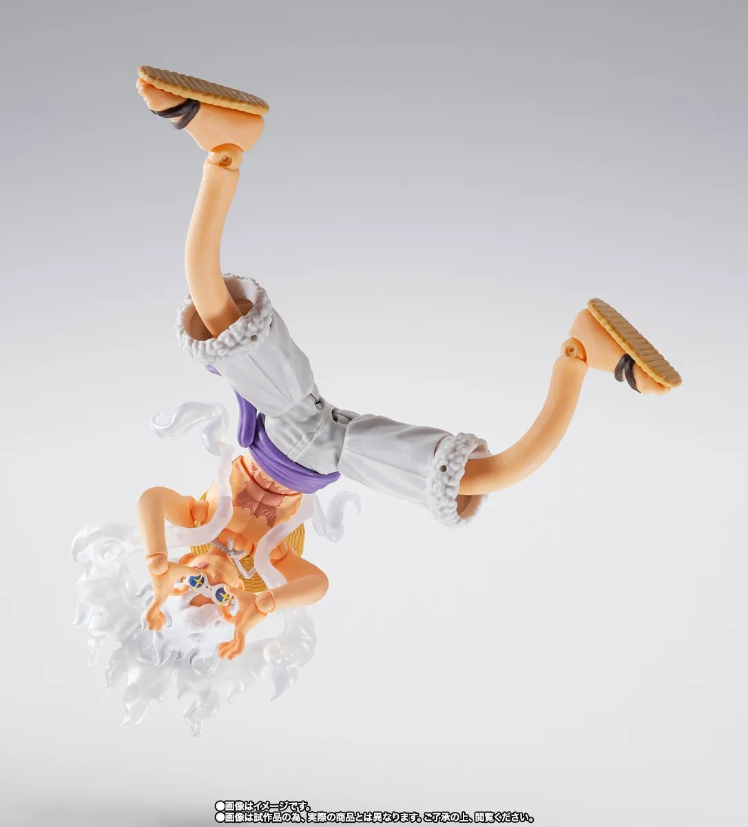 Officially Licensed BANDAI SHFiguarts Future Island Egghead Gear 5 Monkey D Luffy Figure Anime Action One Piece Model Toy