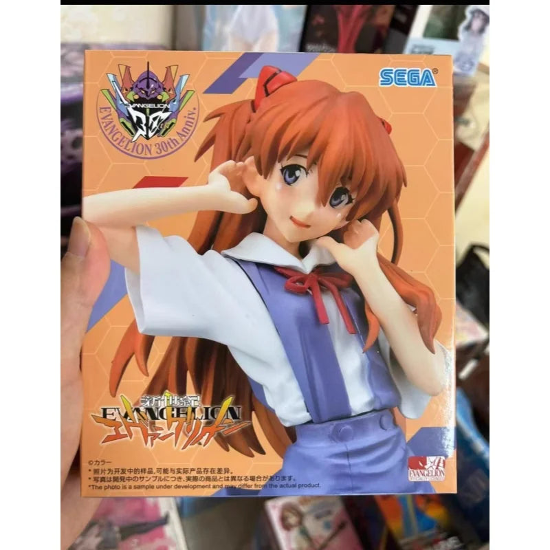 In Stock Original Sega New Century Evangelion Mari Kaworu Nagisa Shinji Ikari Anime Figures Action Figure Model Toys Gifts
