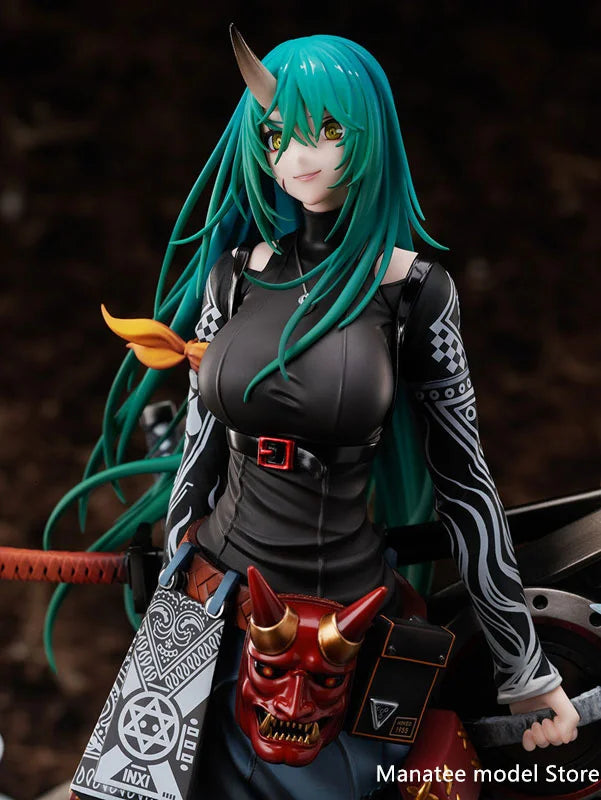 FuRyu Original Arknights Hoshiguma -Wanderer Banner- 1/7 PVC Action Figure Anime Figure Model Toys Collection Doll Gift