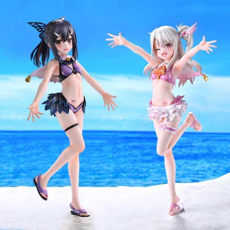 20cm Fate/kaleid liner Prisma Illya 2wei! Miyu Edelfelt Anime Figure Caster/Illyasviel von Einzbern Action Figure Model Doll Toy