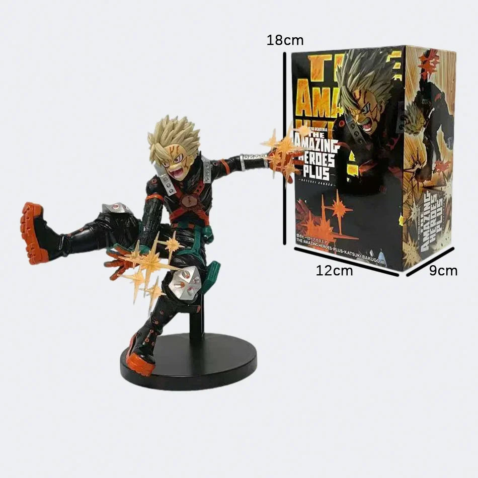 My Hero Academia Todoroki Shoto Izuku Midoriya Deku Bakugou Katsuki final version PVC Action Figure No Hero Collectible Model