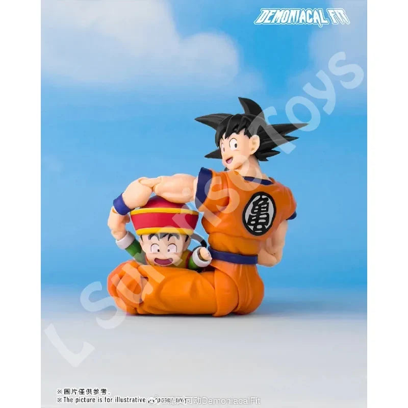 Demoniacal Fit Dragon Ball Super Saiyan Son Goku Son Gohan Father And Son The Unbreakable Bond Anime Action Figure Toys Gifts