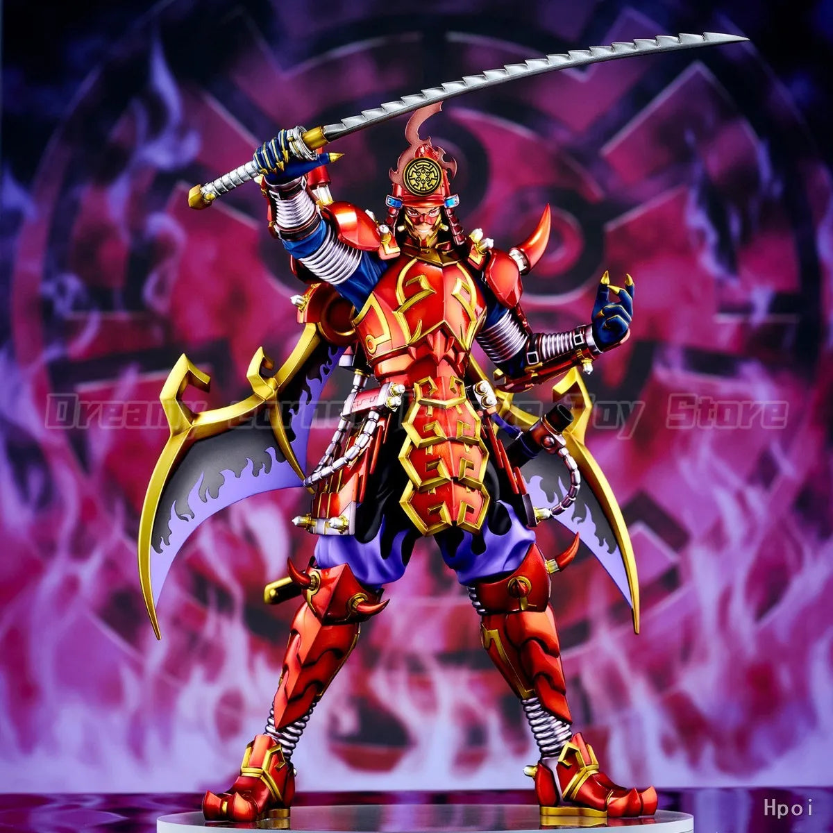 【In Stock】UnionCreative Yu-Gi-Oh! Monster Collection Legendary Six Samurai - Shi En Figure Toys and Animation Collection Model
