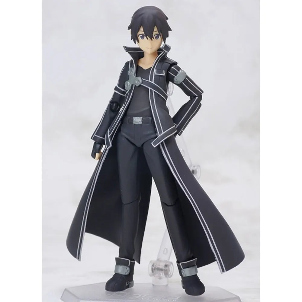 15CM Anime Sword Art Online Figure #174 Kirito Standing Anime Model Toy Gift Collection Decorative Ornament PVC