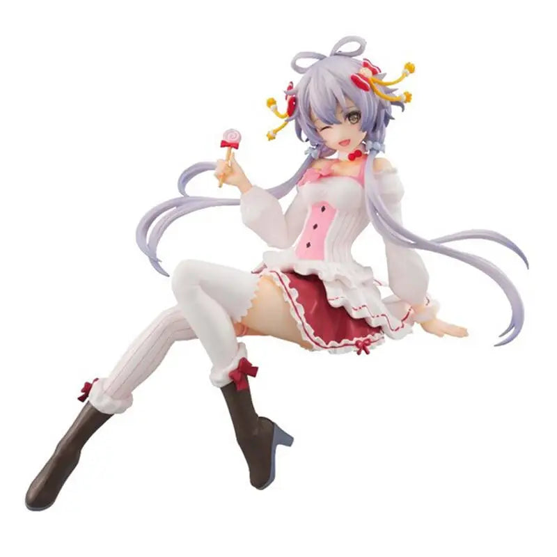 16cm Genuine FuRyu Luo Tianyi Candy lollipop Noodle Stopper Anime Action Figure Model Toys Gift for Birthday