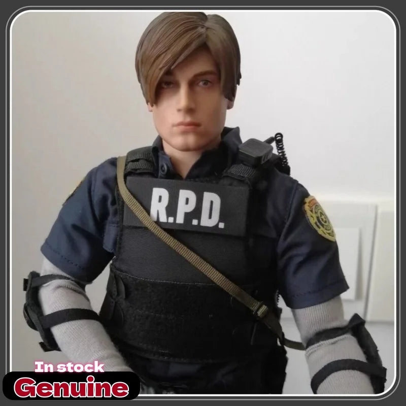 Genuine Dams030 Leon S Kennedy Resident Evil 2 In Stock Remake Rpd Police Model 1/6 Collectible Action Figure Gift Ornament