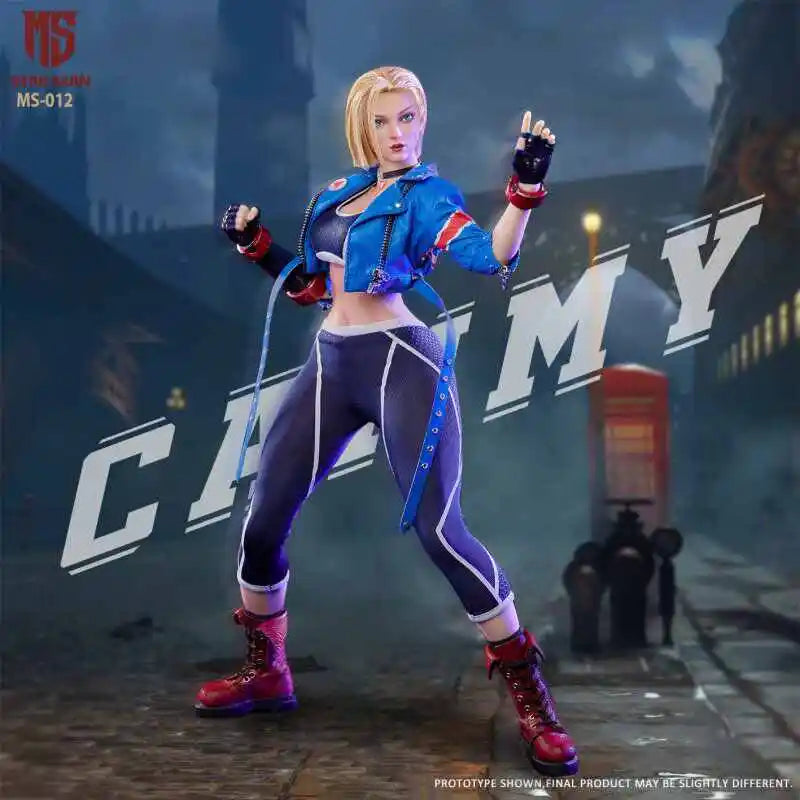In Stock Star Man Ms-012 1/6 Scale Female Soldier Agent Cammy Game Series Fighting Master 12-Inches Action Figure Model Toy ﻿