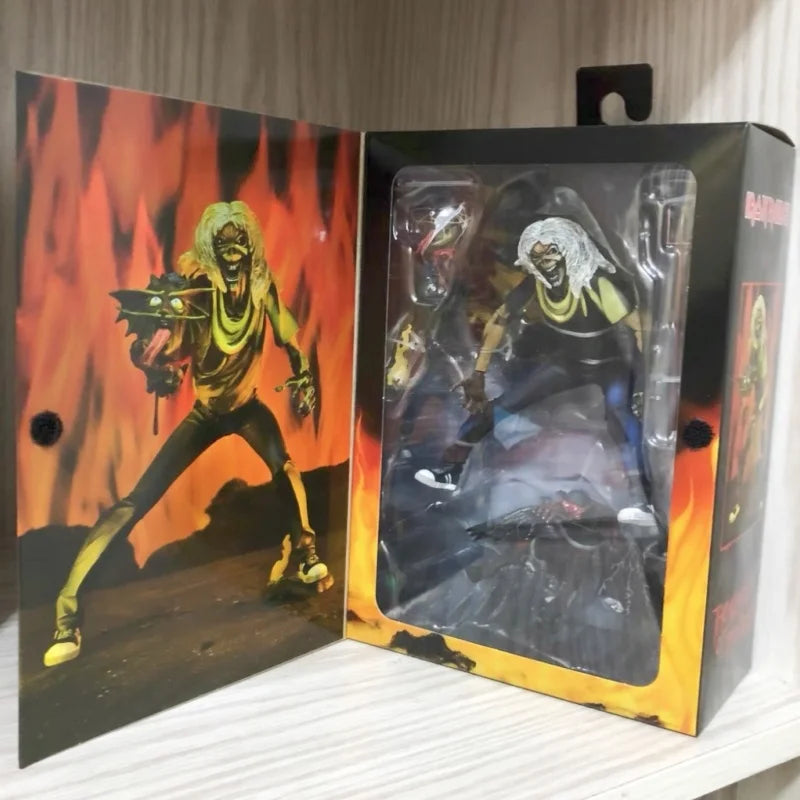 Neca 33690 Number Of The Beast Iron Lady 40th Anniversary Action Figure Collection Model Toy Anime Doll Birthday Christmas Gift
