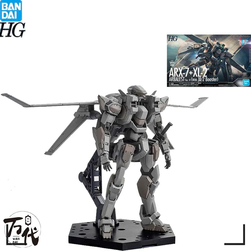 Bandai Gundam Anime Figure 1/60 Full Metal Panic ARX-7 + XL-2 LAEVATEIN Anime character set action model gift