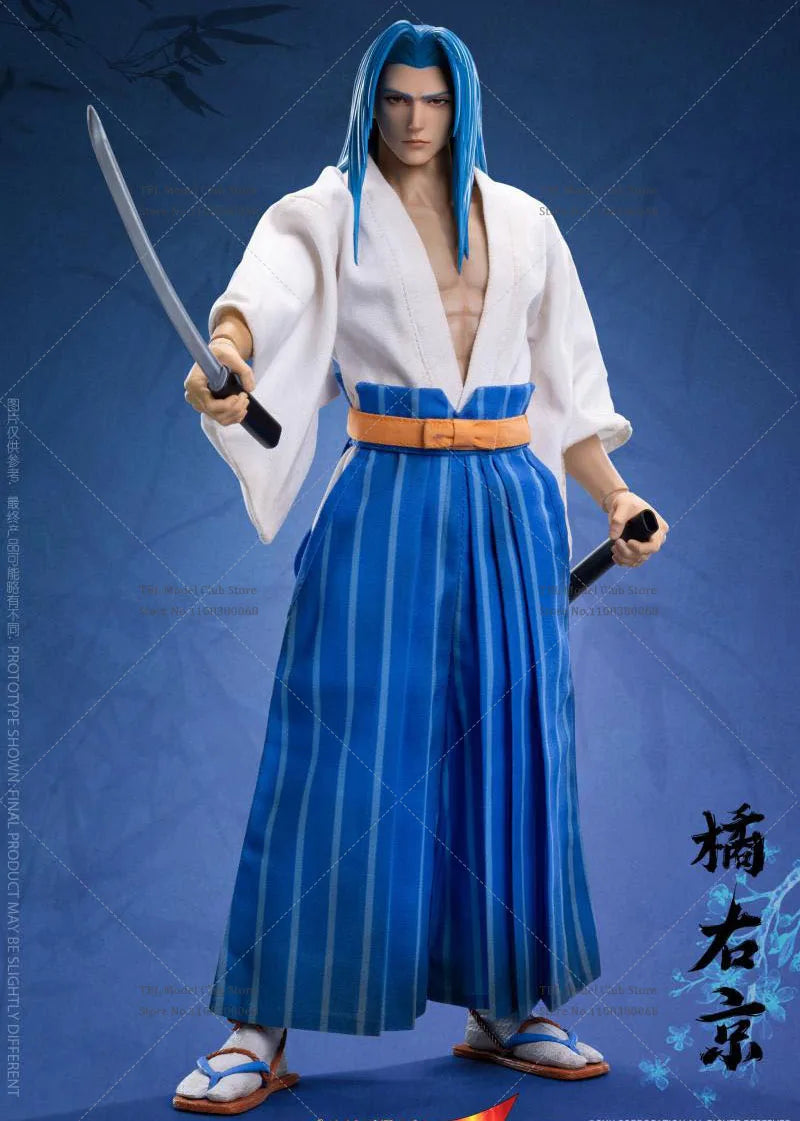 In Stock Tunshi Studio TS-008 1/6 Scale Fighting Games Samurai Shodown Samurai Tachibana Ukyo12In 1/6 Action Figure Toys Model
