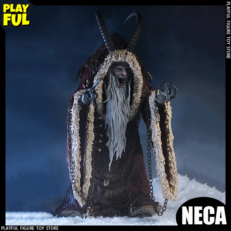 New In Stock Originai Neca Krampus Anime Figure You Better Watch Out Terrifying Santa Claus Action Figure Custom Toys Kid Gift