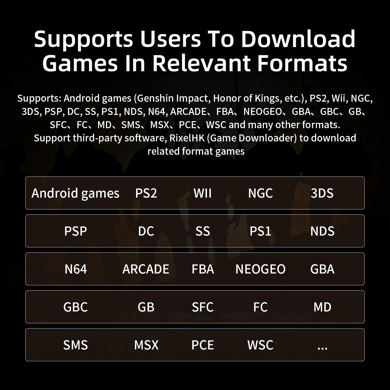 RG Slide Handheld Retro Video Game Console 4.7 Inch LTPS In-Cell Monitor 1280*960 Screen Android 13 5000mAh PSP Gaming