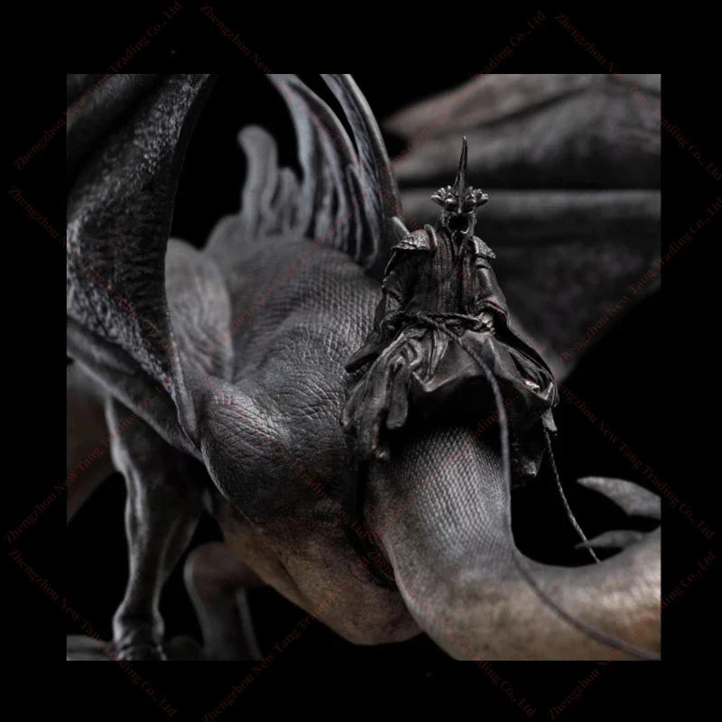 Original Witch-king of Angmar Nazgul Dragon Fell Beasts Statue Open Version Figure Model Collection Desktop Scene Ornament Gift