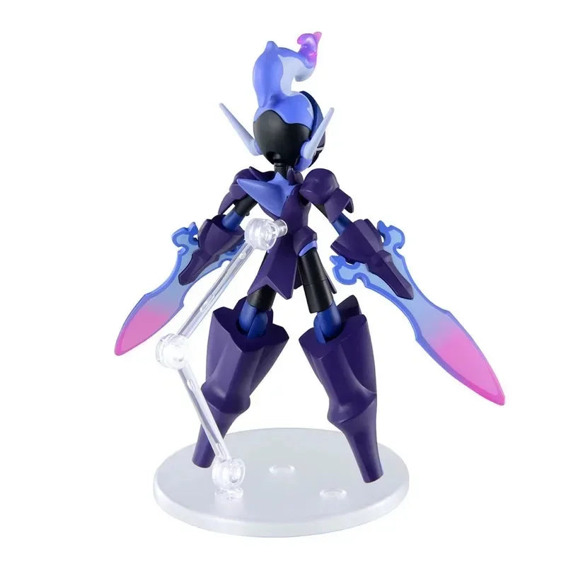 Genuine Bandai Pokemon PLAMO NO.57 Ceruledge Anime Action Figure Collectible Assembly Model Toy Ornaments Children Girl Boy Gift