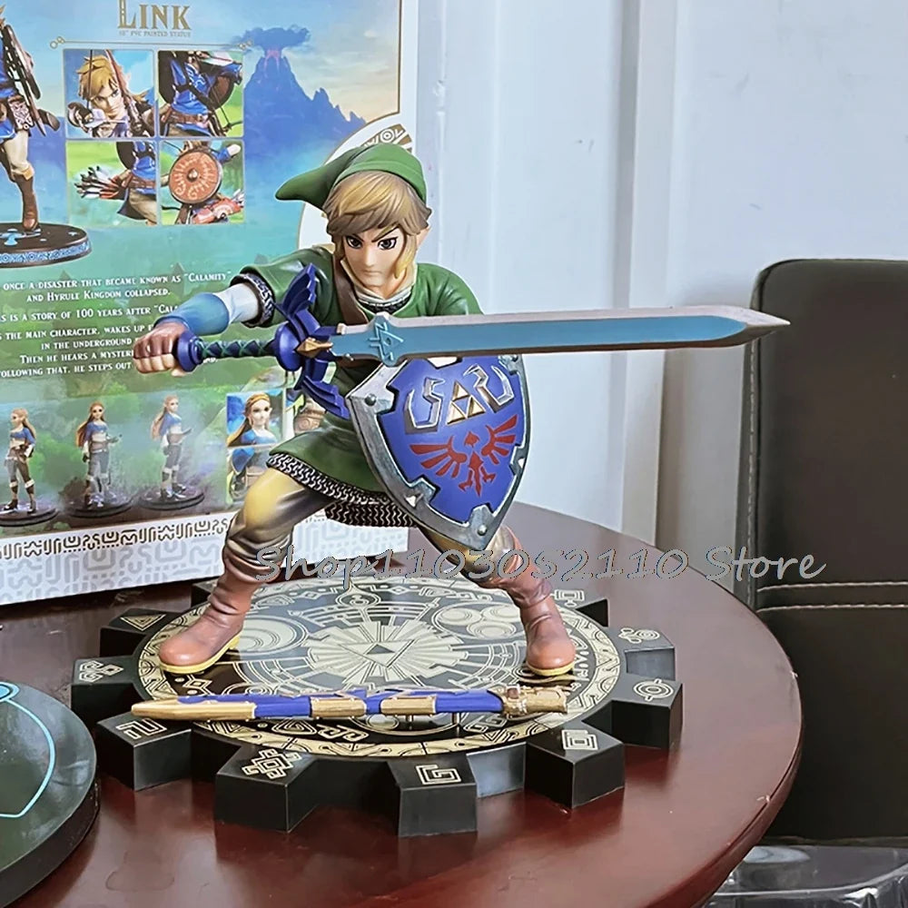 Anime Legend of Zelda Figure Zelda Legend Figure Skyward Link Action Figure Game Figures Toys Model Decation Gift Doll