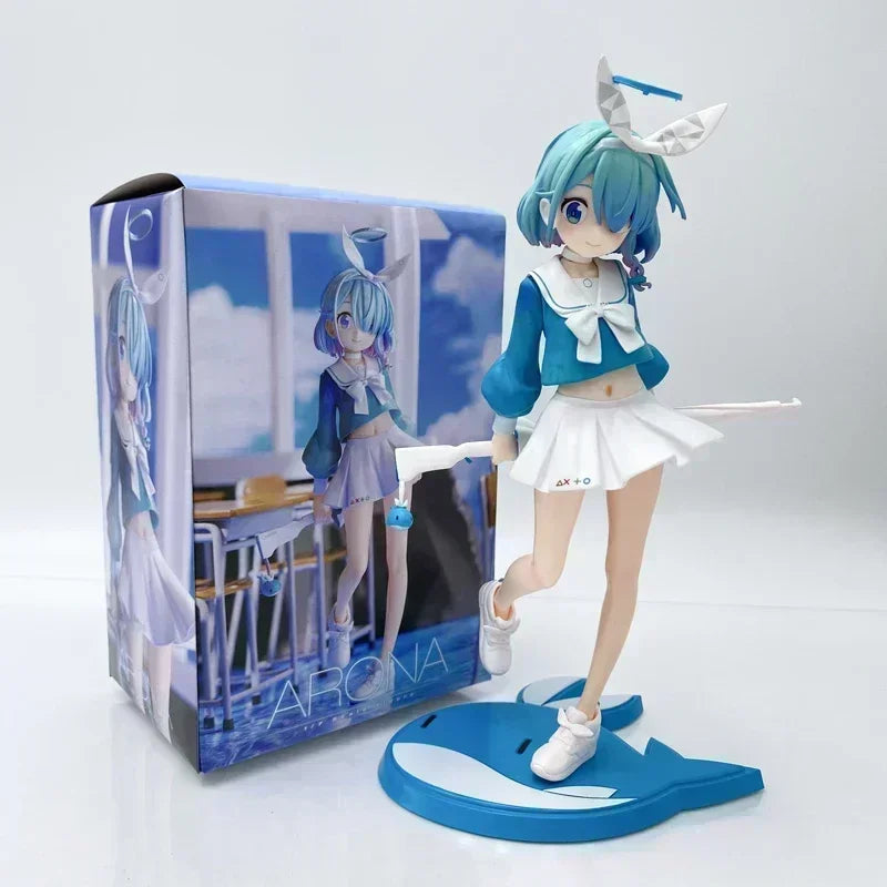 25cm Blue Archive Urawa Hanako Anime Figure Ichinose Asuna Bunny Girl Action Figure Kosaka Wakamo/Arona Figurine Model Doll Toys