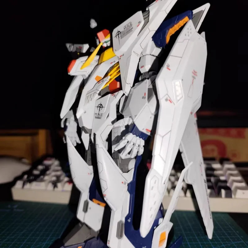 Jujiang Kexi Hg1/144 RX-105 Gundam Model Kit - Assembly Action Humanoid Robot Toy Display Desktop Ornament Collectible Gift
