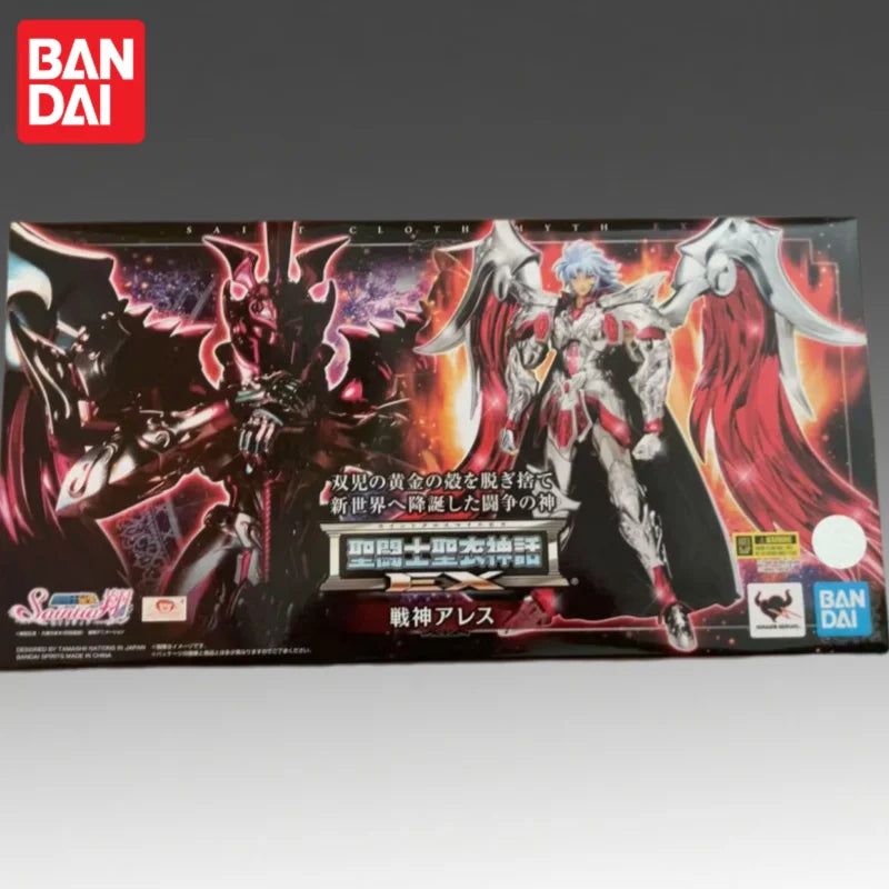 Auf Lager Bandai Original Banpresto Saint Seiya Ares Actionfigur Modell Puppe Brandneu Boxed Sammlerstücke Ornamente Garage