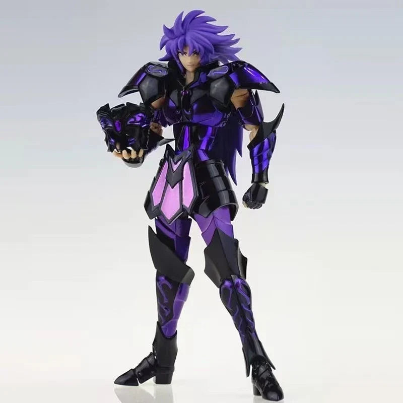 CS Model Saint Seiya Myth Cloth EX Gemini Saga With Damaged Armor Hades Surplice Dark Gold Knights of the Zodiac Action Figure