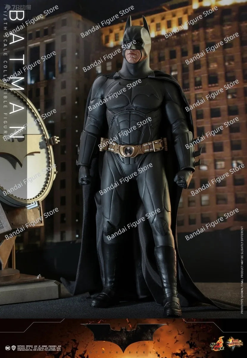 HOTTOYS MMS595 1/6 Bruce Wayne Batman Collectible Action Figure DC Comic Movie Batman Begins Man Soldier Model 12" Full Set Toys