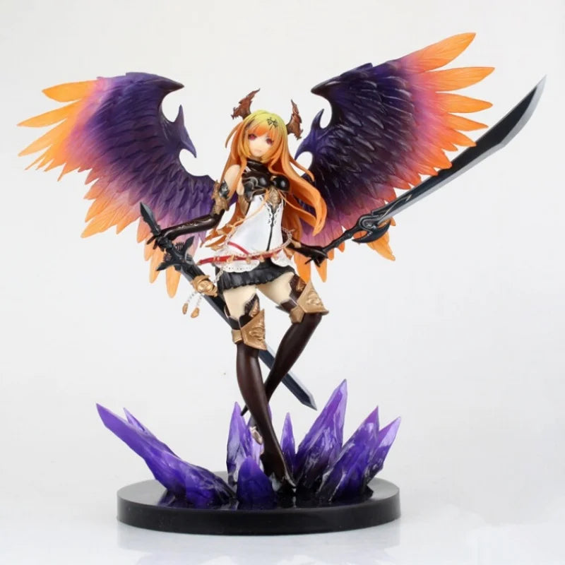 Trendy Bahamut's Dark Angel Olivia from Holy Strike Two Color Handmade Model Festival Birthday Gift Desktop Decoration Toy