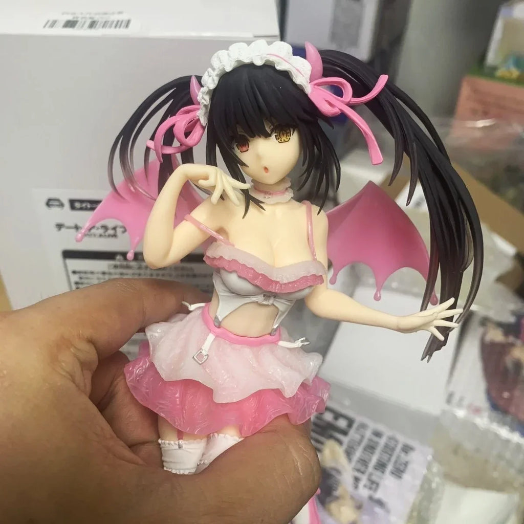 Date A Live Figure Tokisaki Kurumi Figures Swimwear Figurine Pvc Pretty Girl Doll Collection Desk Decoration Toys Holiday Gifts
