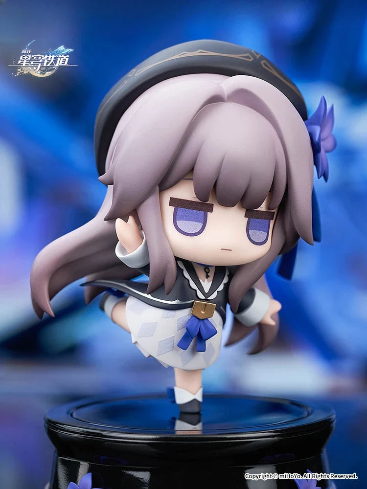 Honkai Star Rail Action Figures Model Herta Q-version Figures Brand New Genuine Car Mounted Ornaments Birthday Gift Original