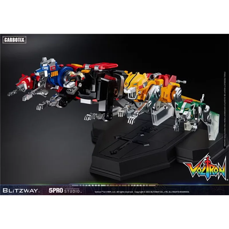 Blitzway x 5PRO STUDIO 5PRO-CA-10401 Voltron God of War King KongM Five Lion Combination Action Figure Model Toys38CM