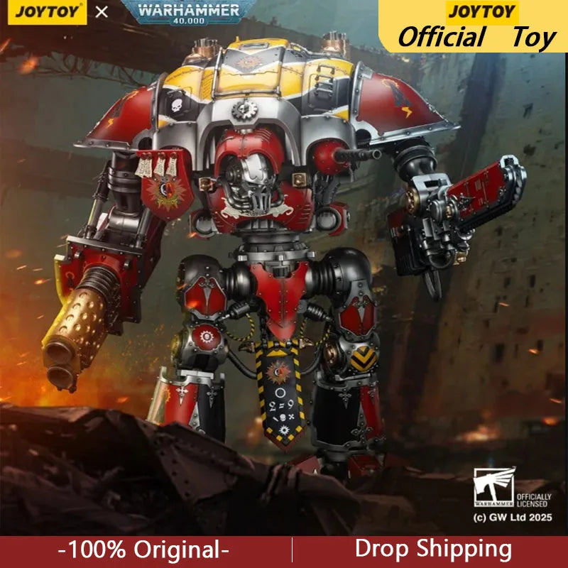 JOYTOY Warhammer 40K Action Figure Scale 1/18 Imperial Knight Raven Family Ranger Knight Figurine Model Collection Toy Boy Gift