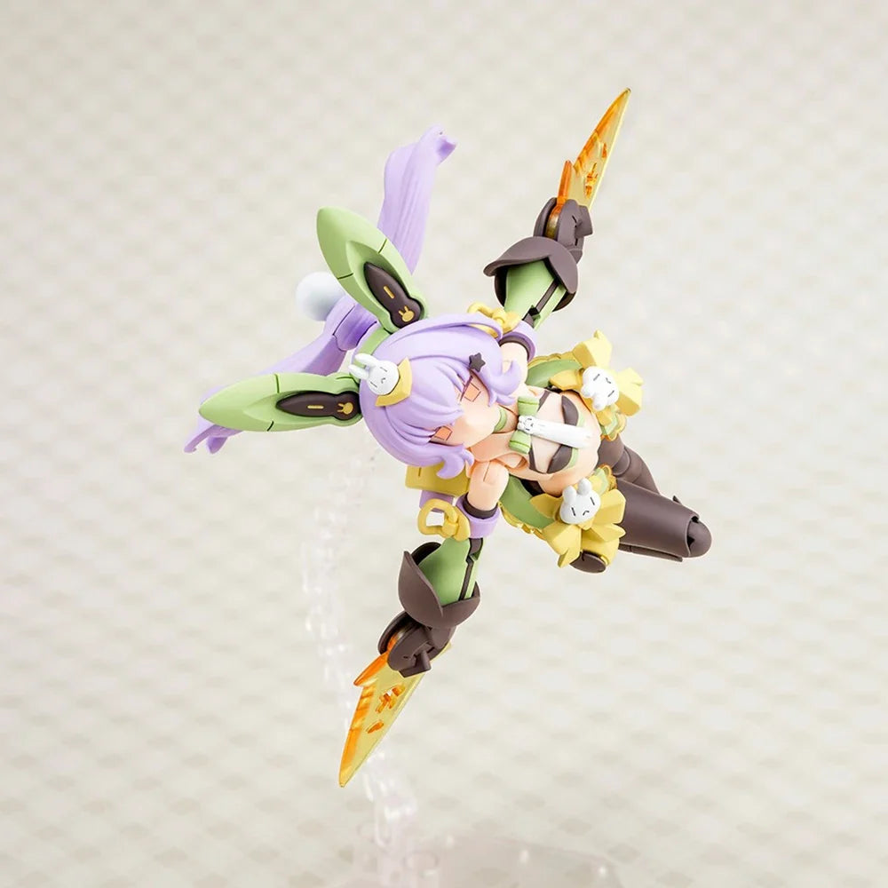 In Stock Original Kotobukiya KP741 Megami Device PUNI MOFU Tu Rabbit Mobile Suit Girl Assemble Model Kits Action Figure Toys