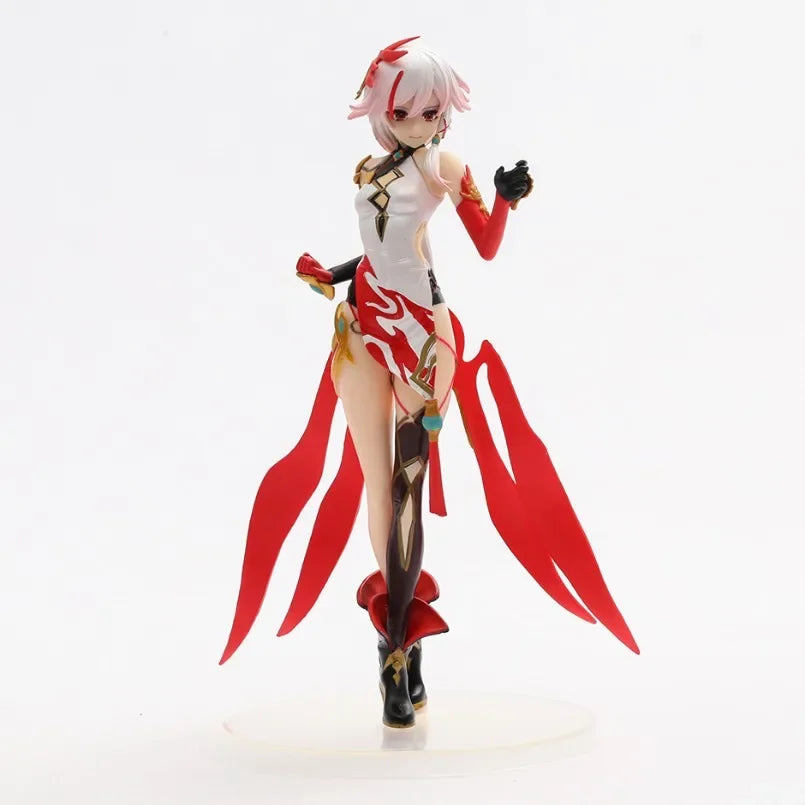 22cm Honkai Impact 3rd Fu Hua Anime Girl Figure Houkai Gakuen Kiana Kaslana Action Figure Adult Collectible Model Doll Toys Gift