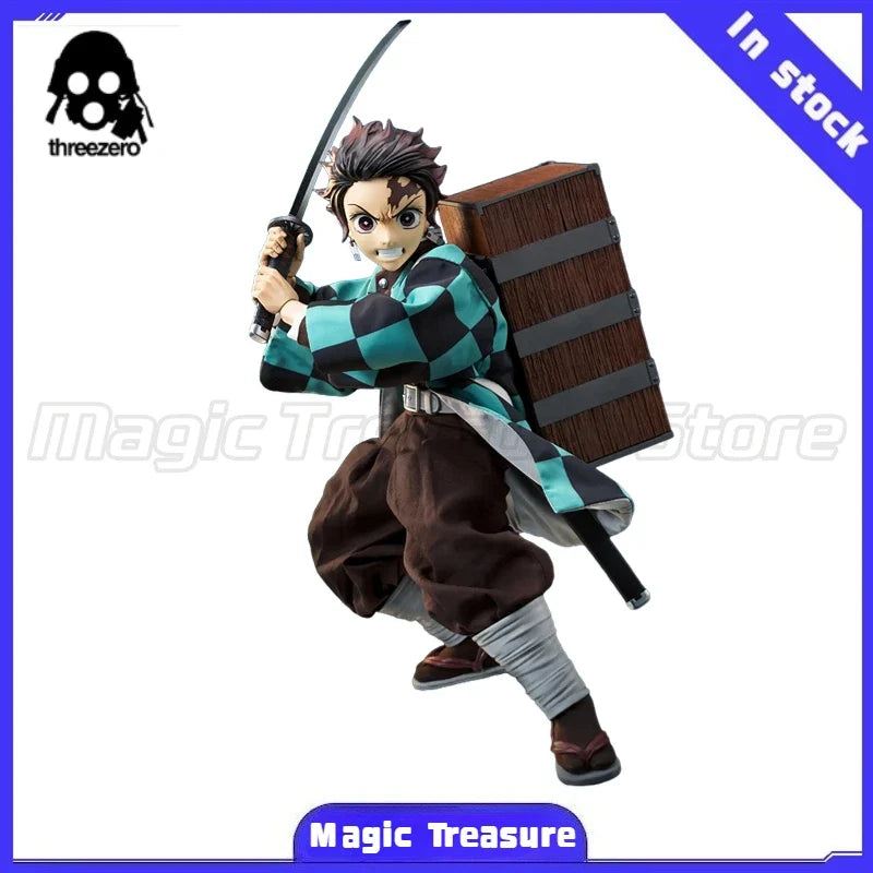 【MT】Original Threezero FigZero Blade of Demon Destruction Kamado Tanjirou 1/6 Action Figure Model Collection
