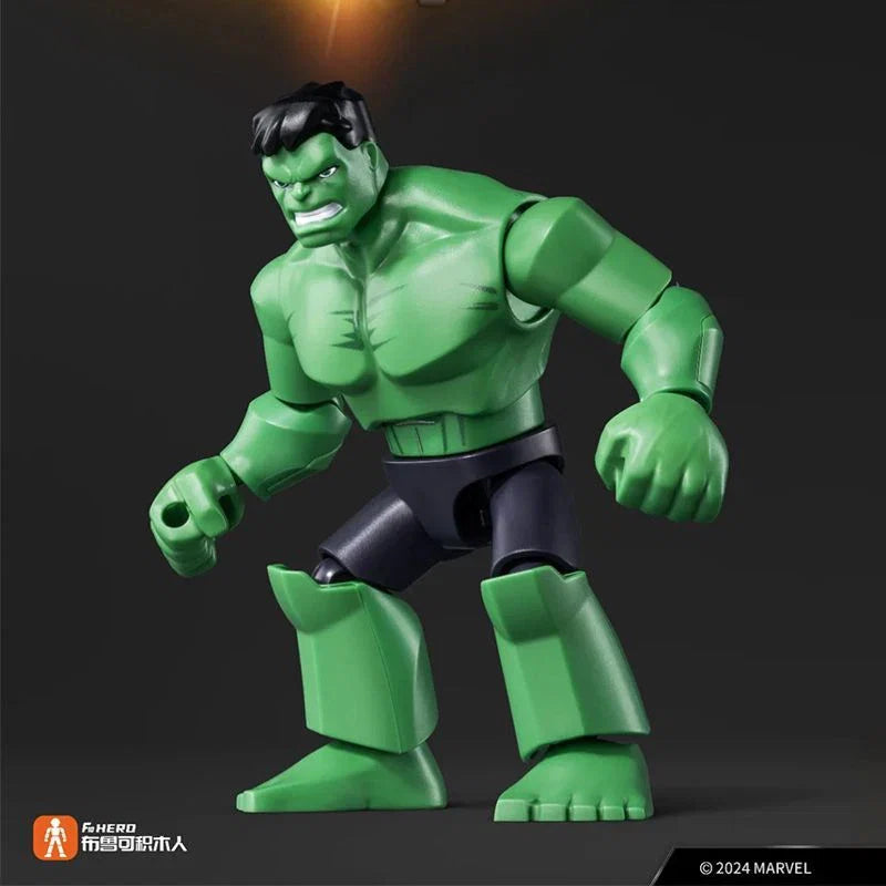 BLOCKEES Original MARVEL THE INFINITY SAGA Movies Peripheral Toys Ironman Q-Version Movable Model Figure Collection