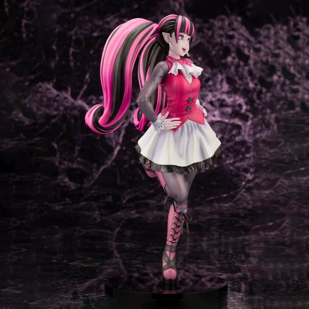 100%original Kotobukiya Monster High - Draculaura - Bishoujo Statue - 1/7 Anime Action Figures Model Collectio Toy