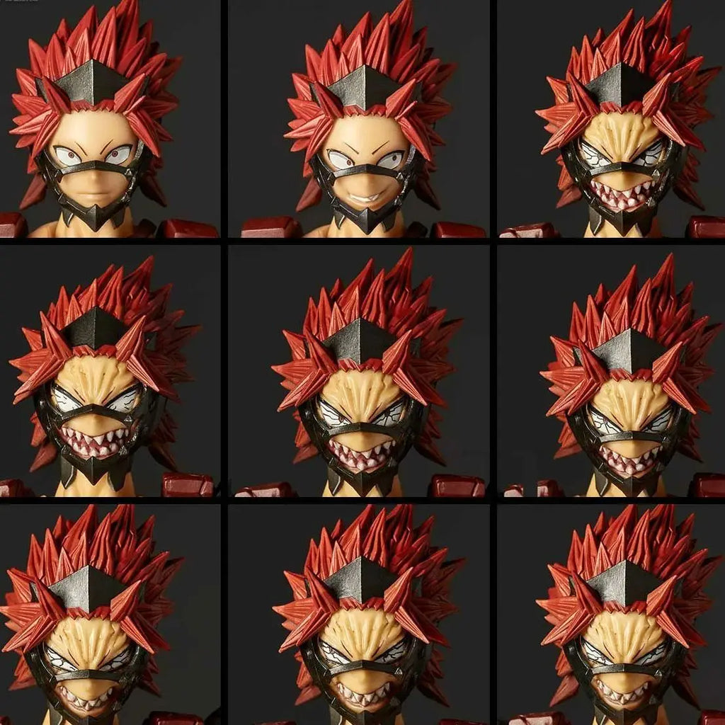 Judai Original KAIYODO Amazing Yamaguchi Revoltech My Hero Academia Kirishima Eijirou Movable PVC Action Figure Model Doll Toys