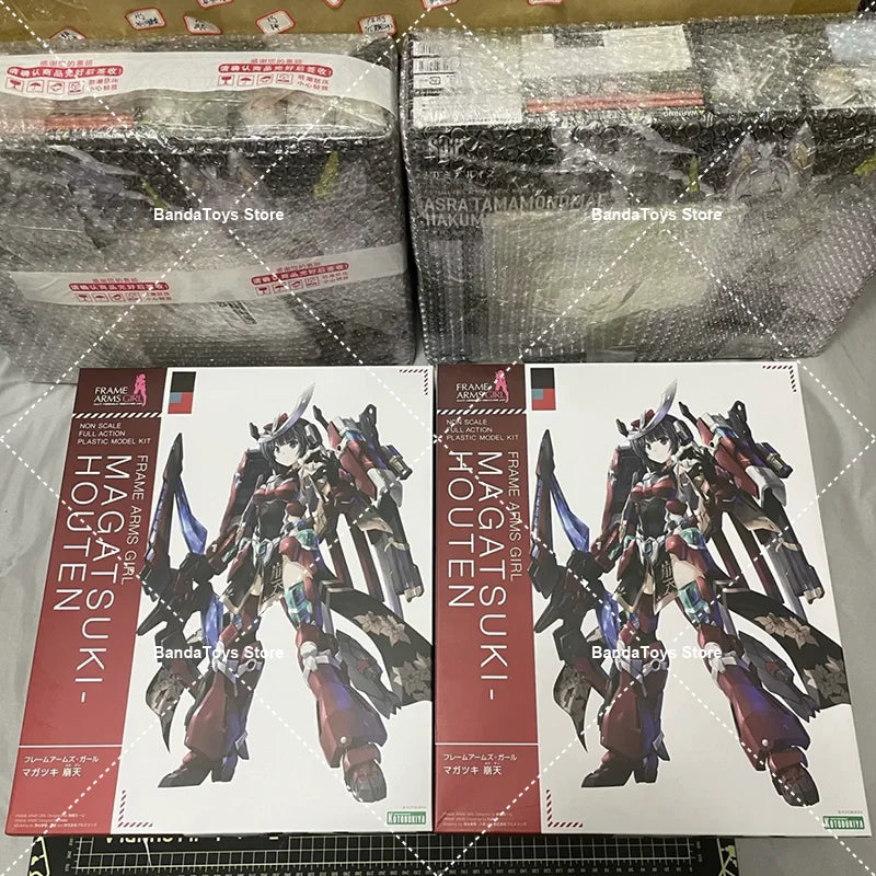 In Stock 100% Original Kotobukiya FG085 Frame Arms Girl Magatsuki Houten 16cm Anime Action Collection Figures Model Toys