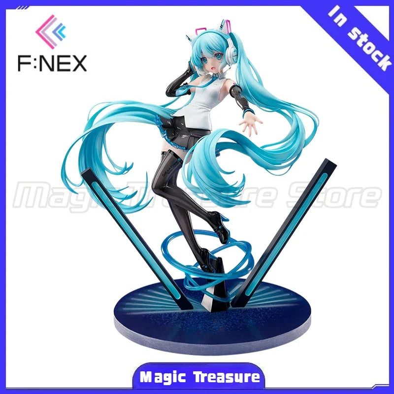 【MT】Original F:NEX VOCALOID Hatsune Miku Cat Ear Headphones 1/7 Scale Toy Model Collection Figure