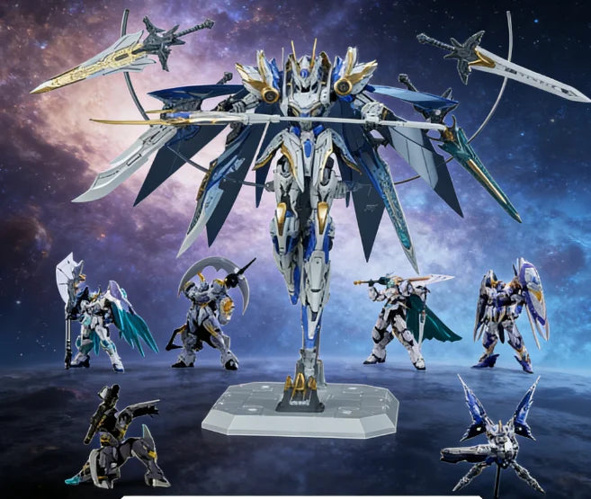 Limited SNAA King  Arthur Legend,Cyber Knight Multi-pose Hardcore DesignPremium Collection Box SNAA Cyber Knight Limited Edition