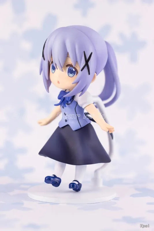 In Stock Original PLUM Is The Order A Rabbit? BLOOM 5-person Mini Figure Series Animation Figure Model Collection Toys