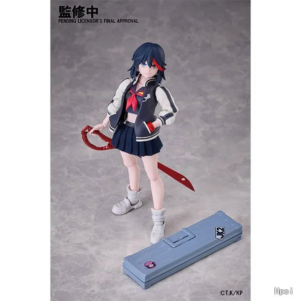'+In Stock Original  ANIPLEX+ BUZZmod. KILL La KILL Matoi Ryuuko 14cm Animation Movable Doll Model Figure 2025 New Product