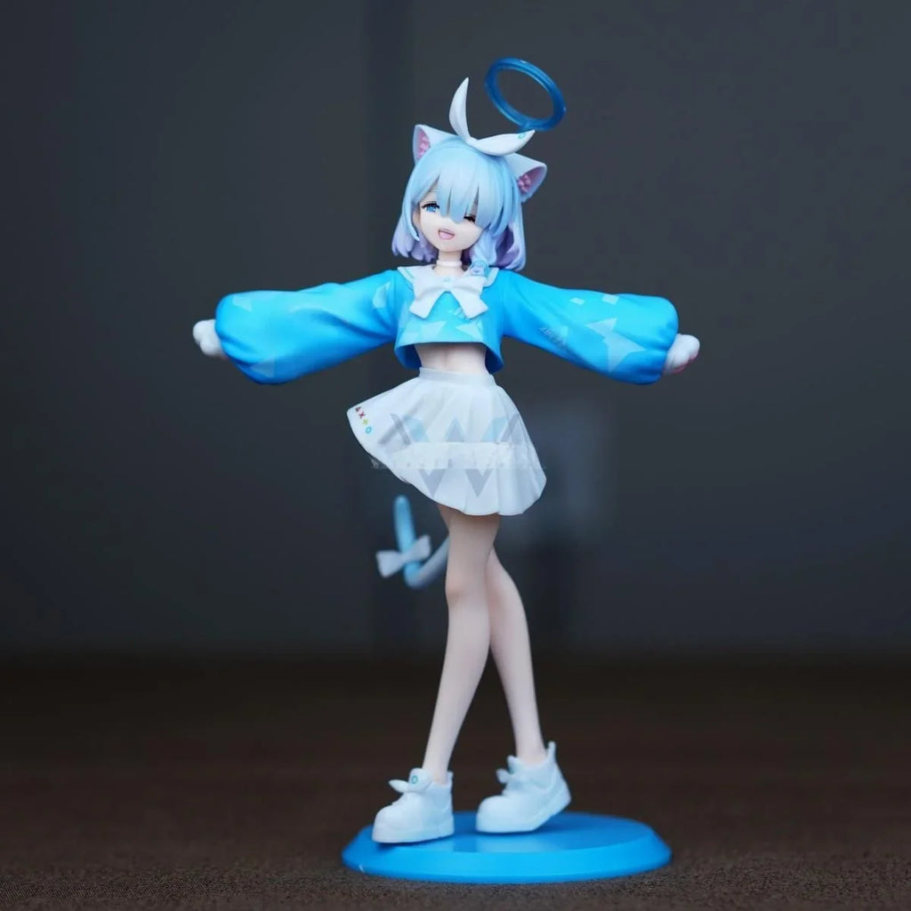Gw  Ear Arona Anime Figure Desktop Cuter Case Decoration Gift Secondhand Beautify Girl PVC Collectible Statue Toy