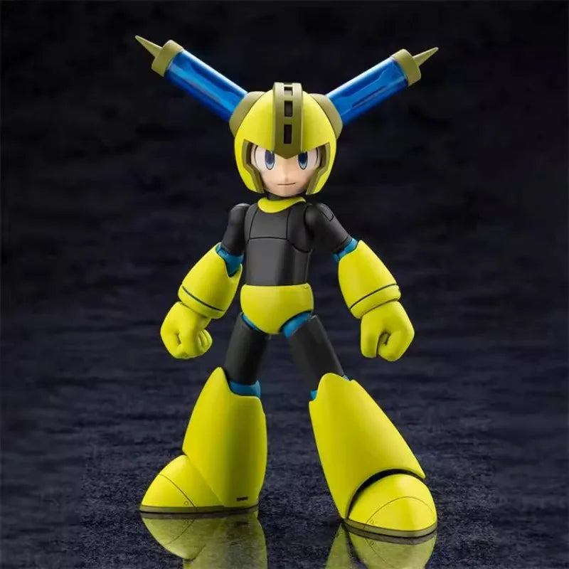 KOTOBUKIYA Original Anime Figure ROCKMAN 11 MEGA MAN SCRAMBLE THUNDER Ver. Action Figure Toys for Kids Gift Collectible Model
