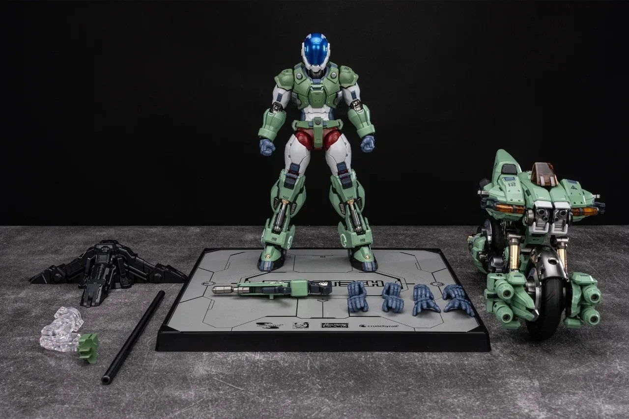 Moshow Genesis Climber Mospeada Whirlwind Motorcycles Robotech Action Figures Noble Class X Model Kit Anime Toy Ornament Gift