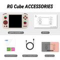 ANBERNIC RG Cube Handheld Game Console 3.95" IPS Touch Screen Android 5200mAh RGB Light Hall Joystick FOTA Upgrade Retro Player