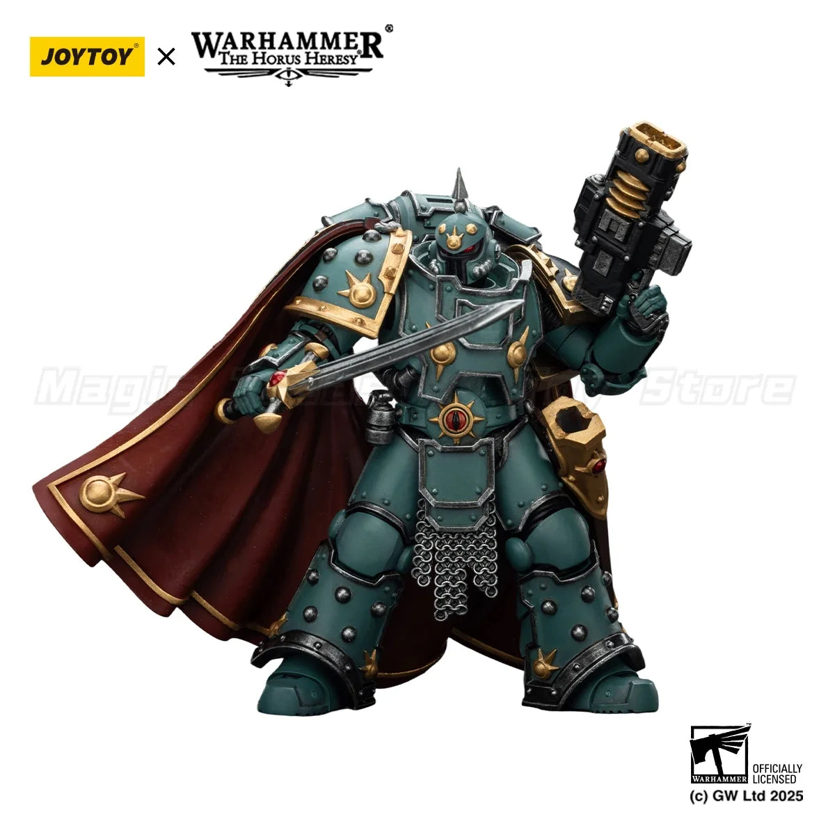 【In stock】JOYTOY 1/18 Action Figure Warhammer 40K Sons of Horus Legion Championship Gift Toys