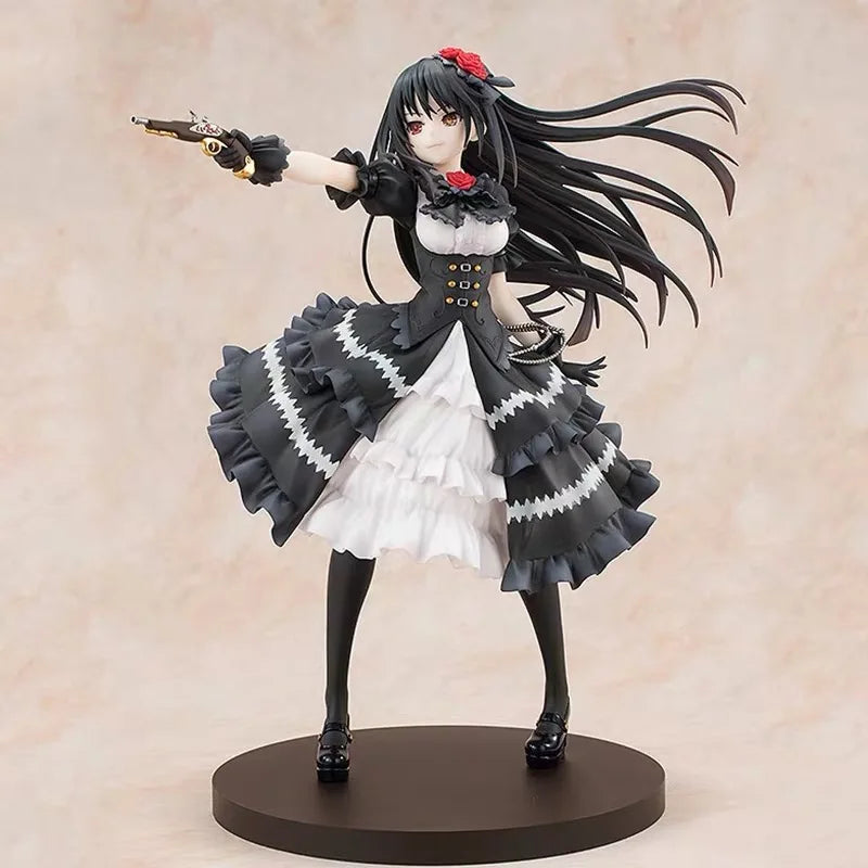 23cm Hentai Anime Date A Live 30th Anniversary Ver Tokisaki Kurumi Nightmate Pvc Action Figure Toys Perfect Birthday Gift
